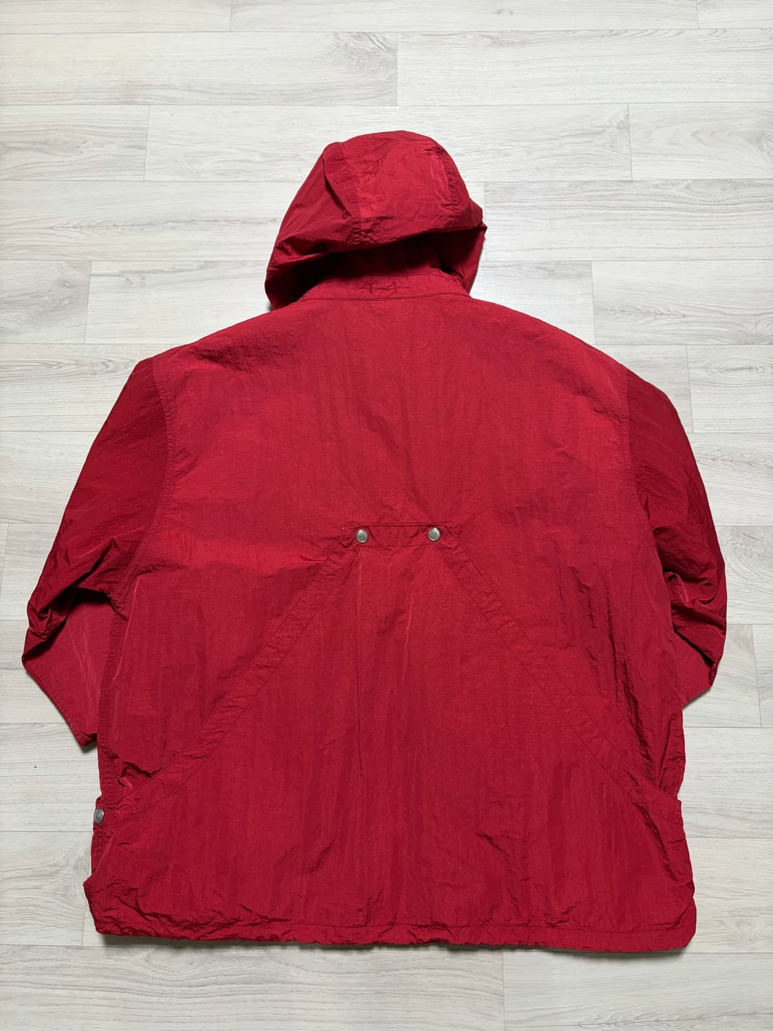 올리브드랩서비스 ODS 로더 아노락 레드 M사이즈 판매 상품이미지3