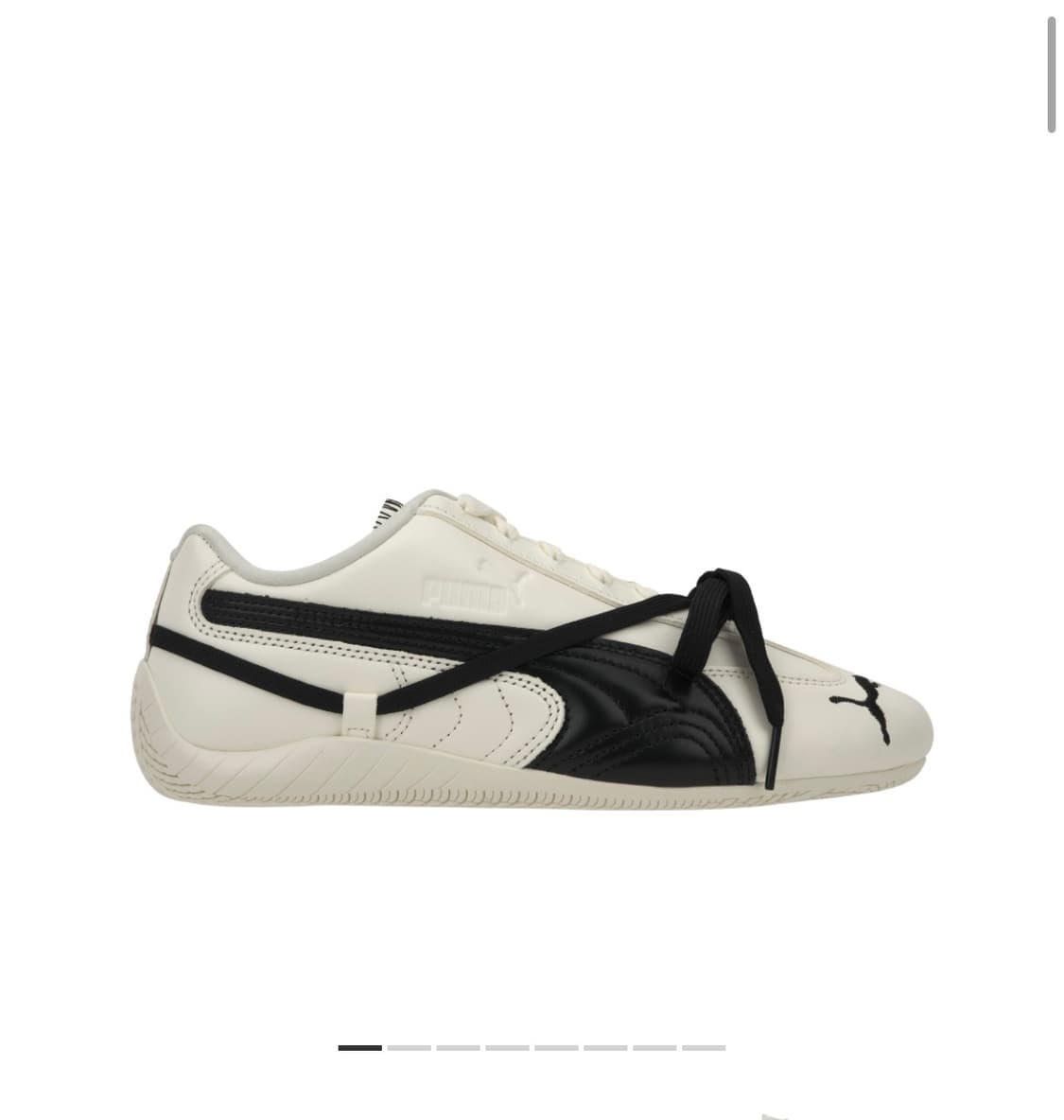 푸마 x 로제 스피드캣 LEA 웜 화이트 블랙 상품이미지6