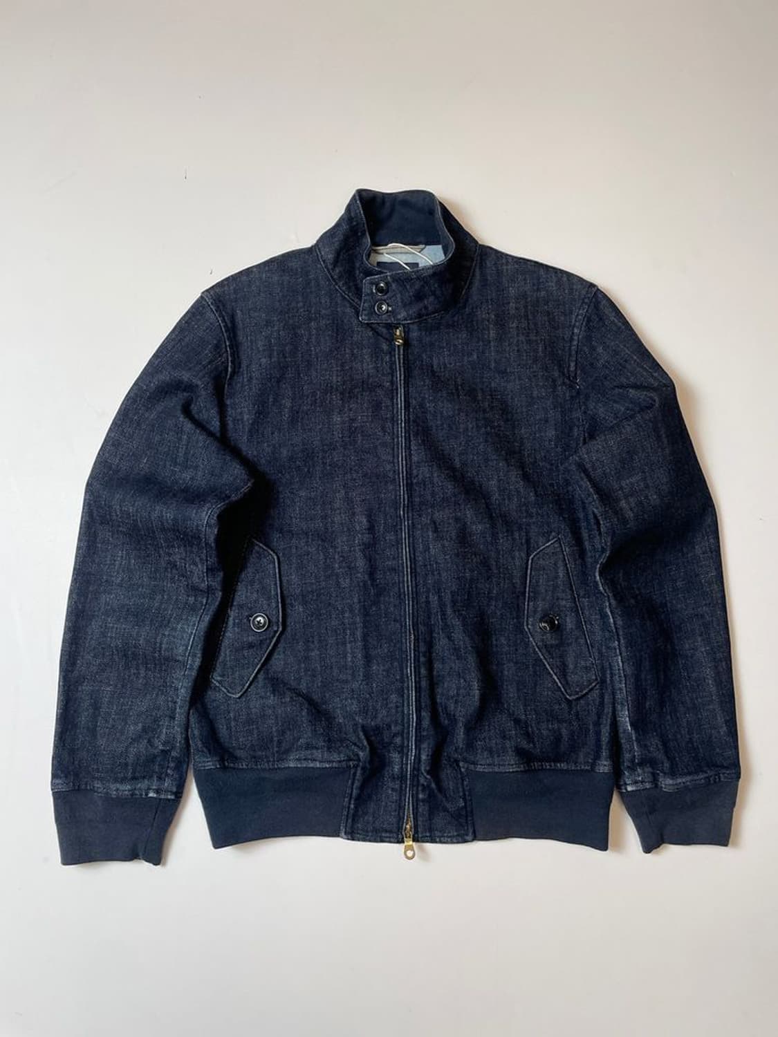 빔즈 Beams 인디고 블루 데님 해링턴 자켓 PN9542 상품이미지1