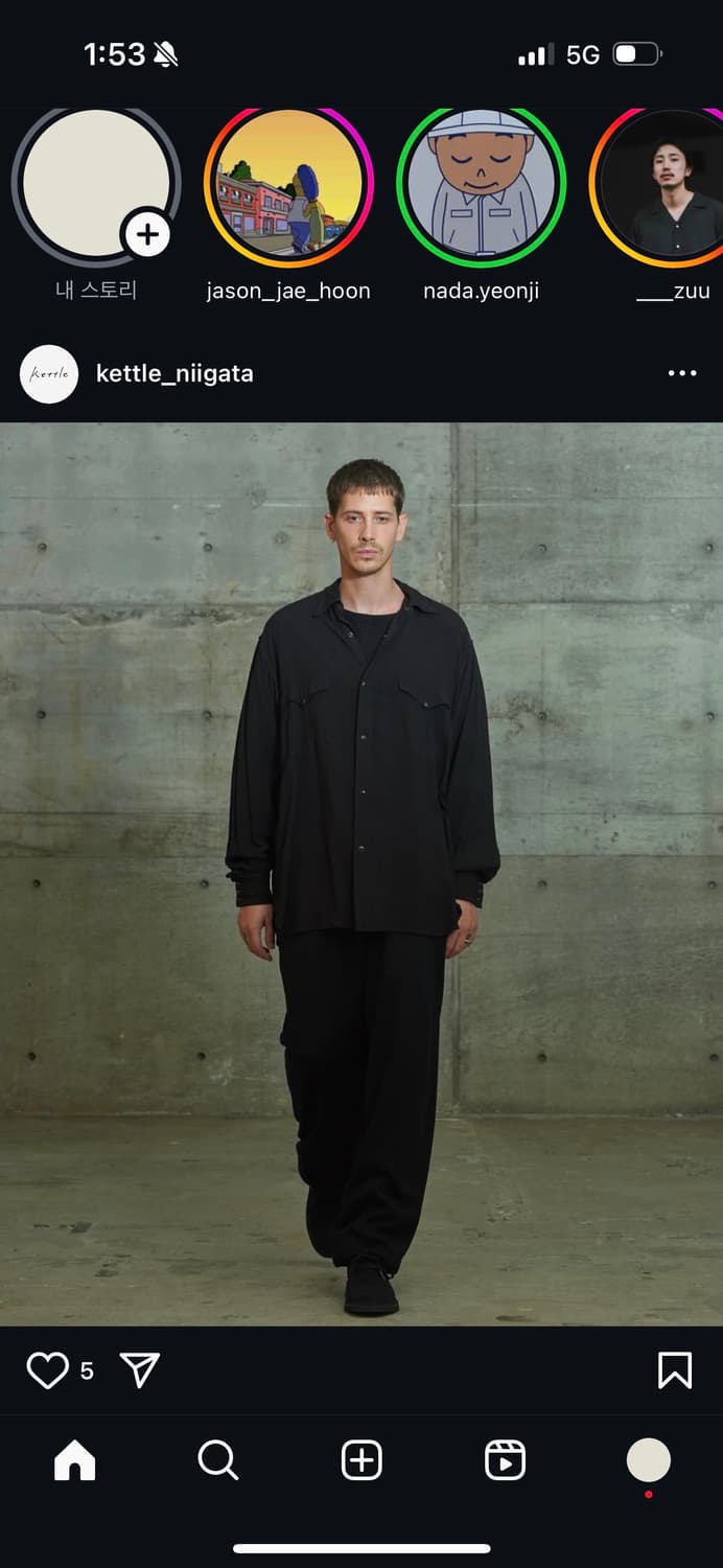 25ss comoli 코모리 웨스턴 레이온 셔츠 2 상품이미지2