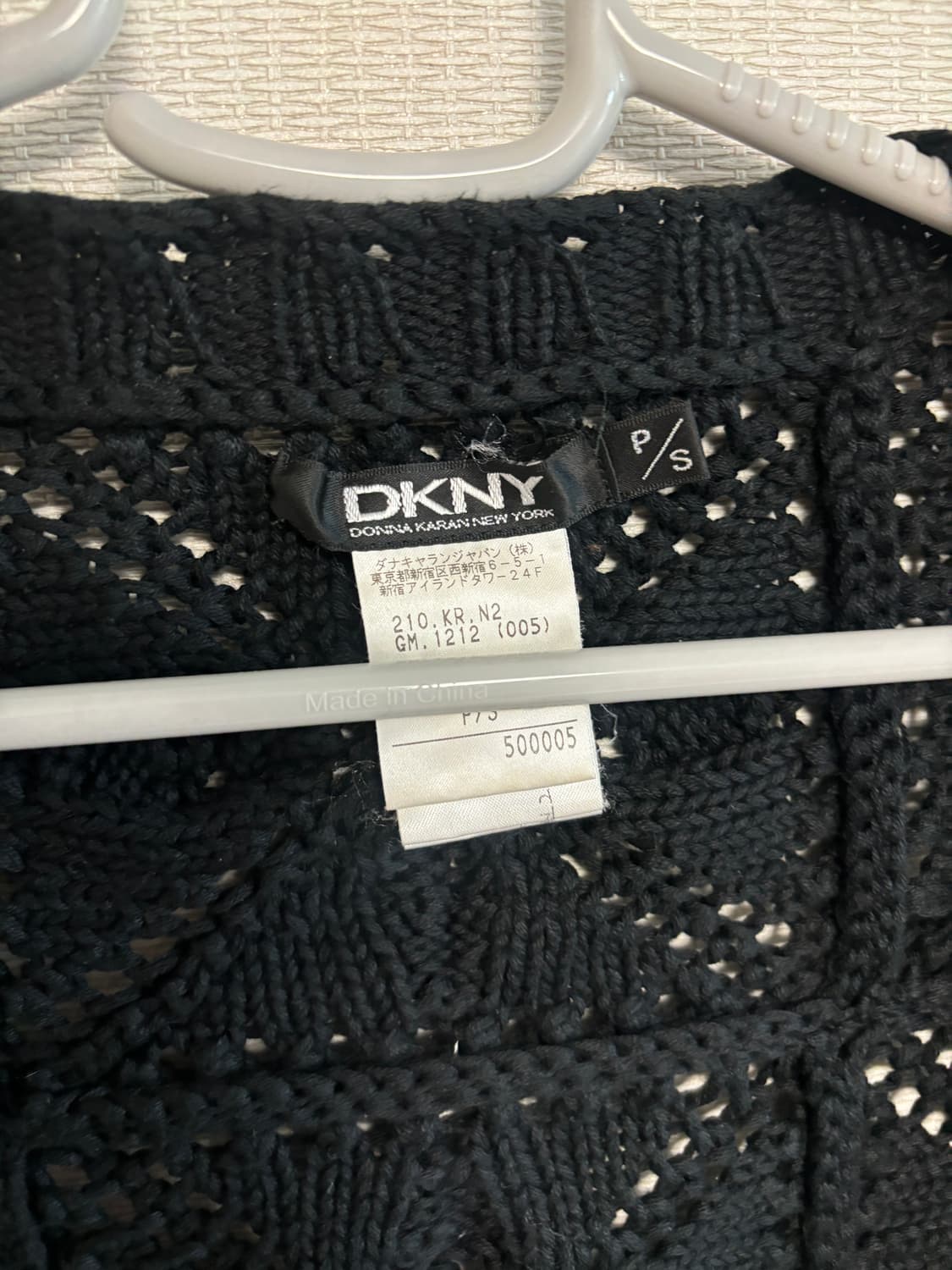 DKNY 플라워 패턴 블랙 볼레로 상품이미지4