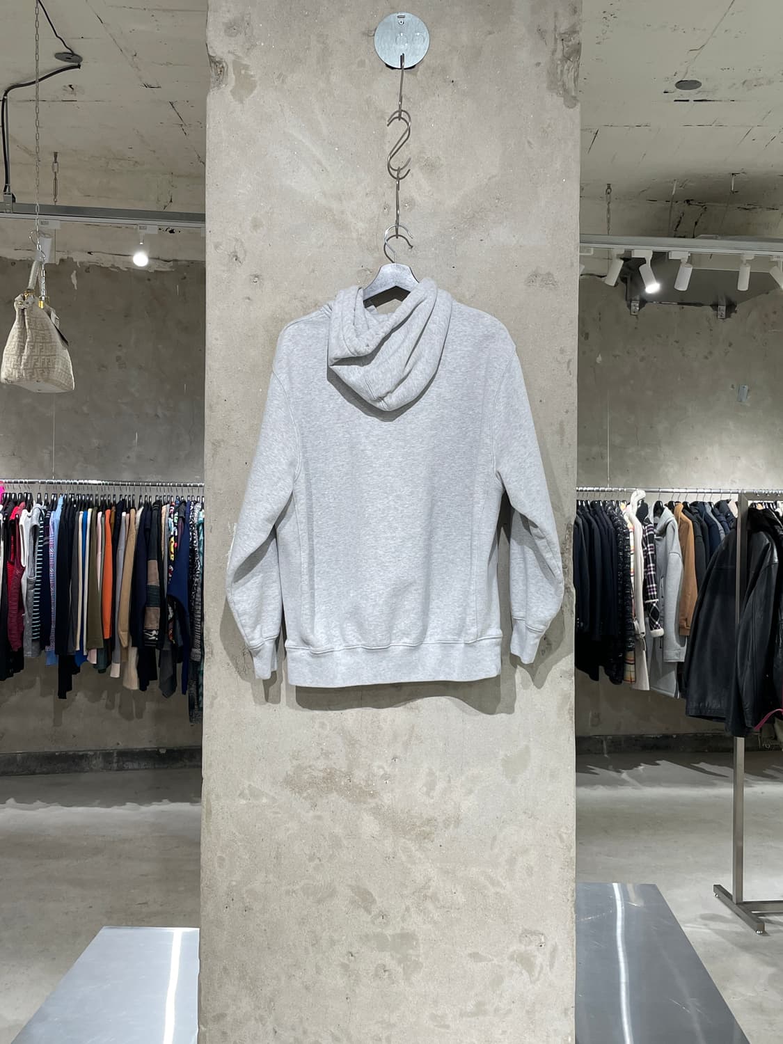 팔라스 멜란지 그레이 시그니처 후디 상품이미지6