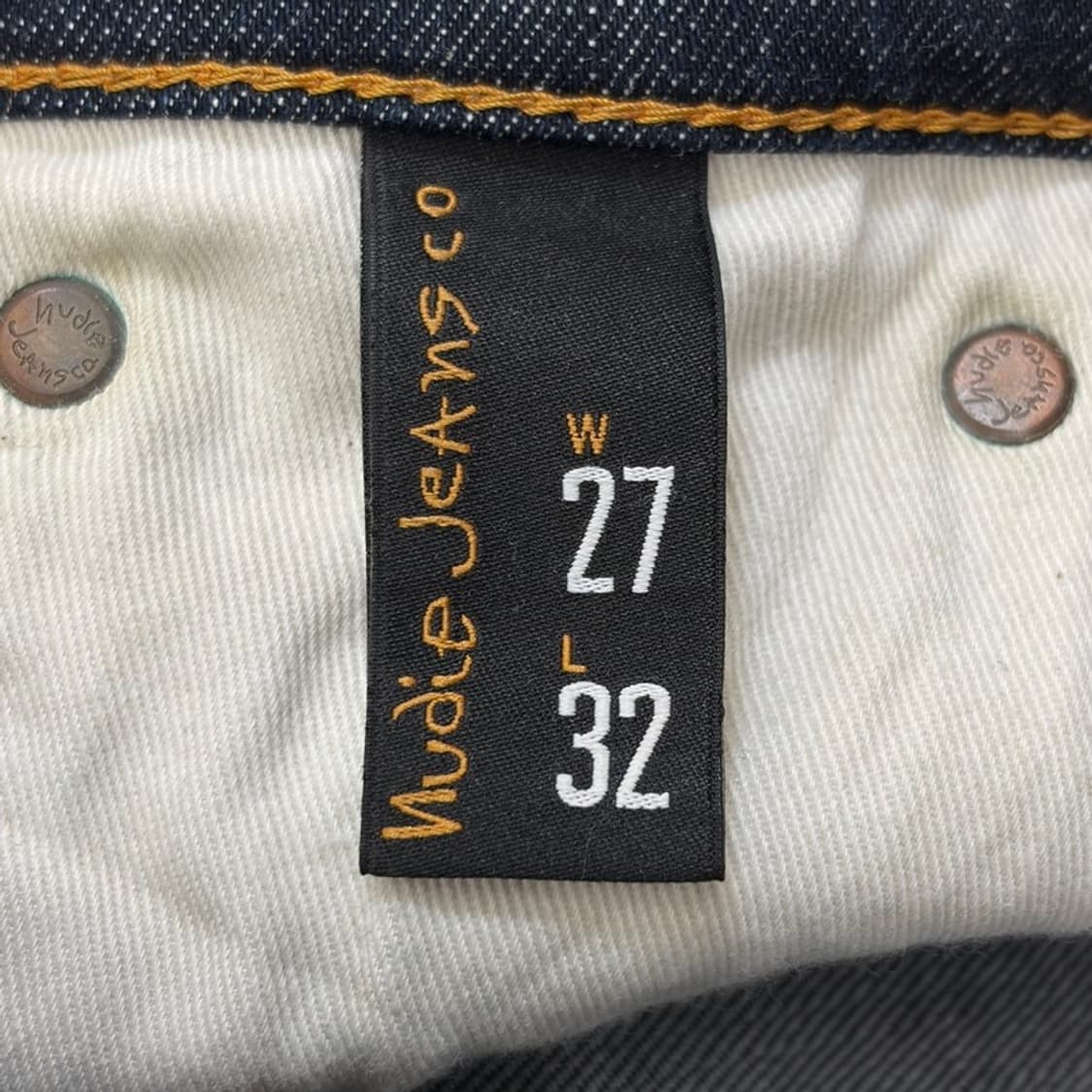 NUDIE JEANS 씬핏 드리아트 윌 데님팬츠 32 상품이미지5