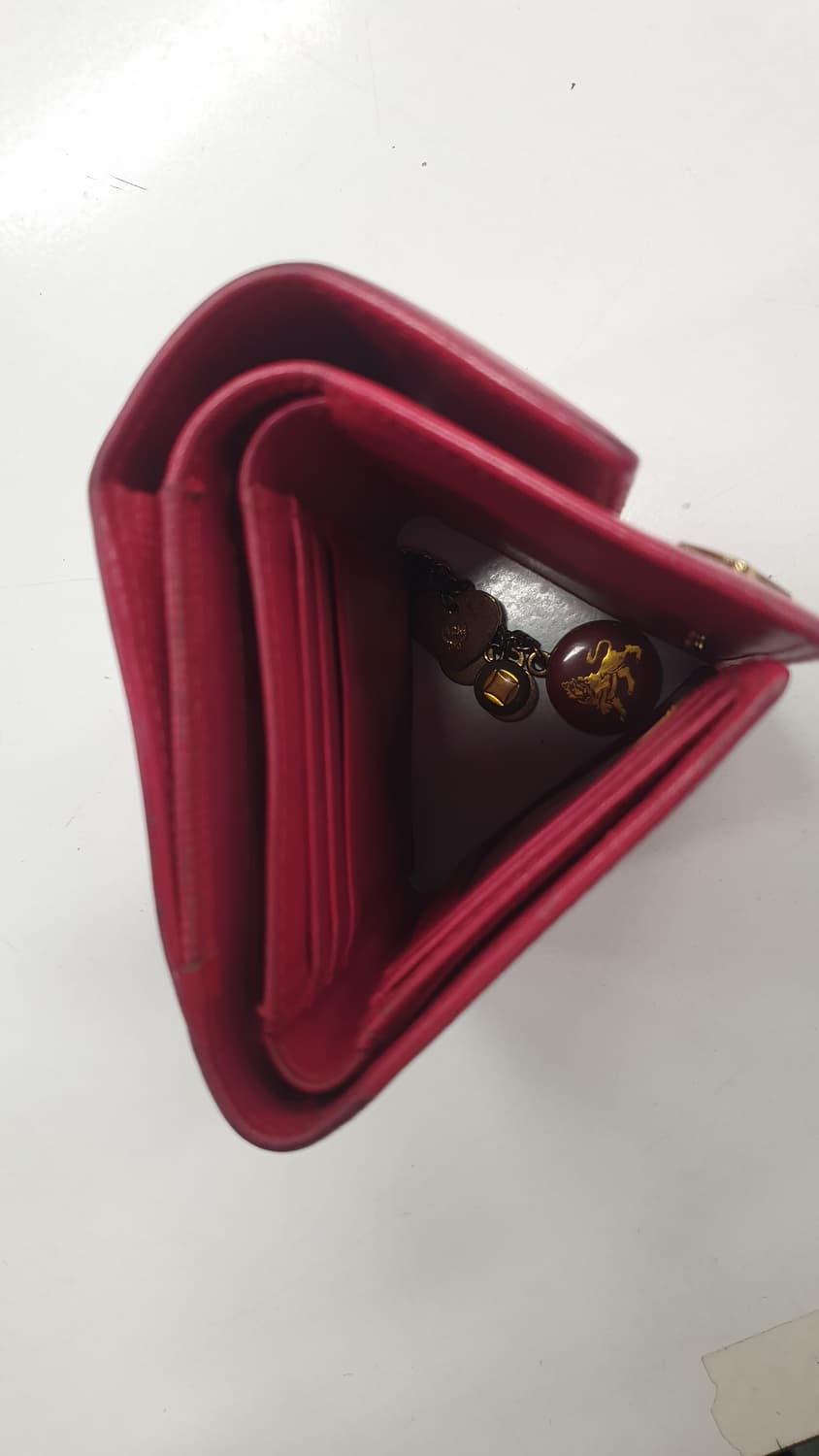 MCM 핑크색 지갑 상품이미지3