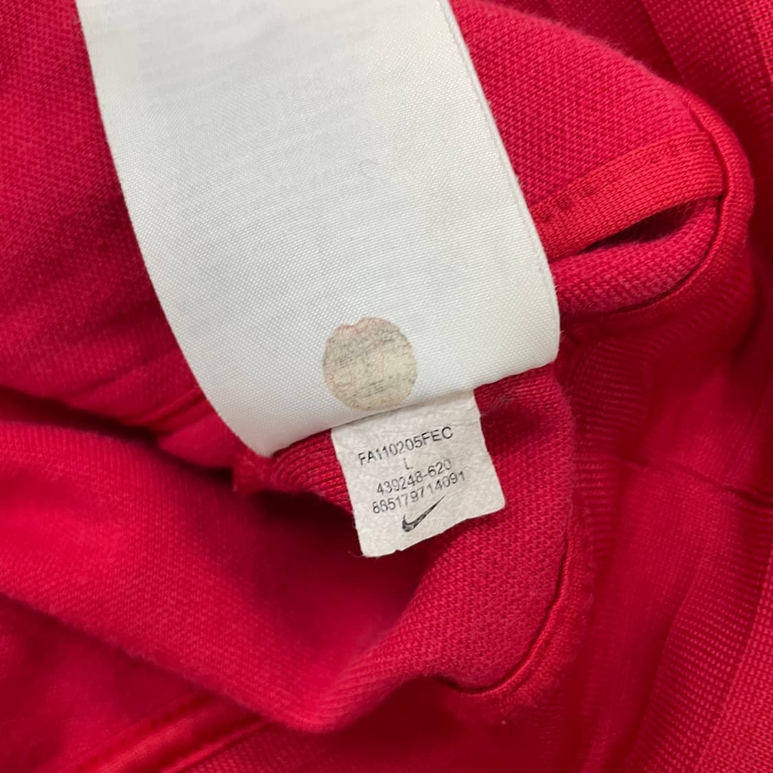 나이키 아스날 125주년 트랙탑 져지 레드 상품이미지6