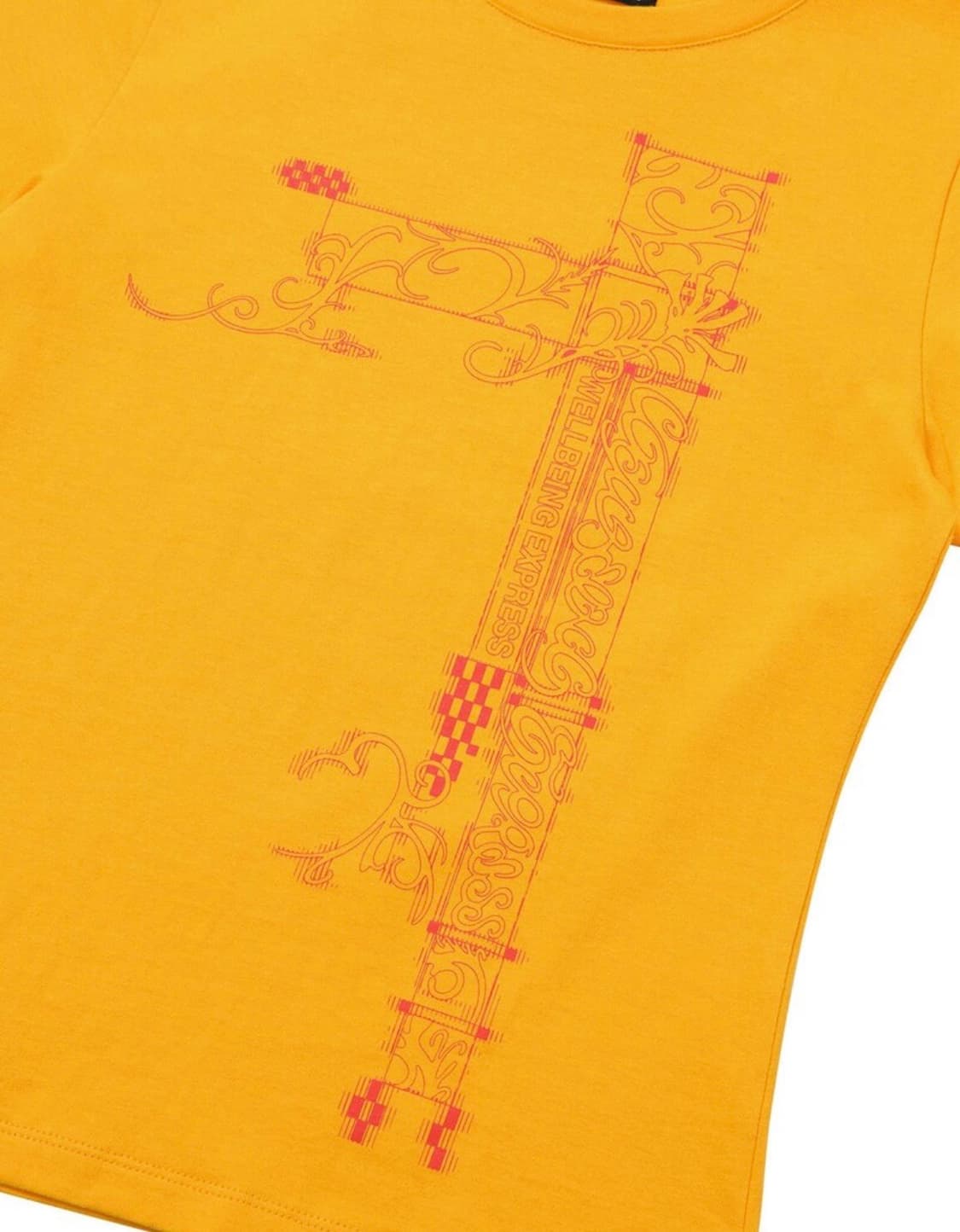 웰빙익스프레스 Hybrid Tattoo Tee Orange 반팔티 상품이미지4