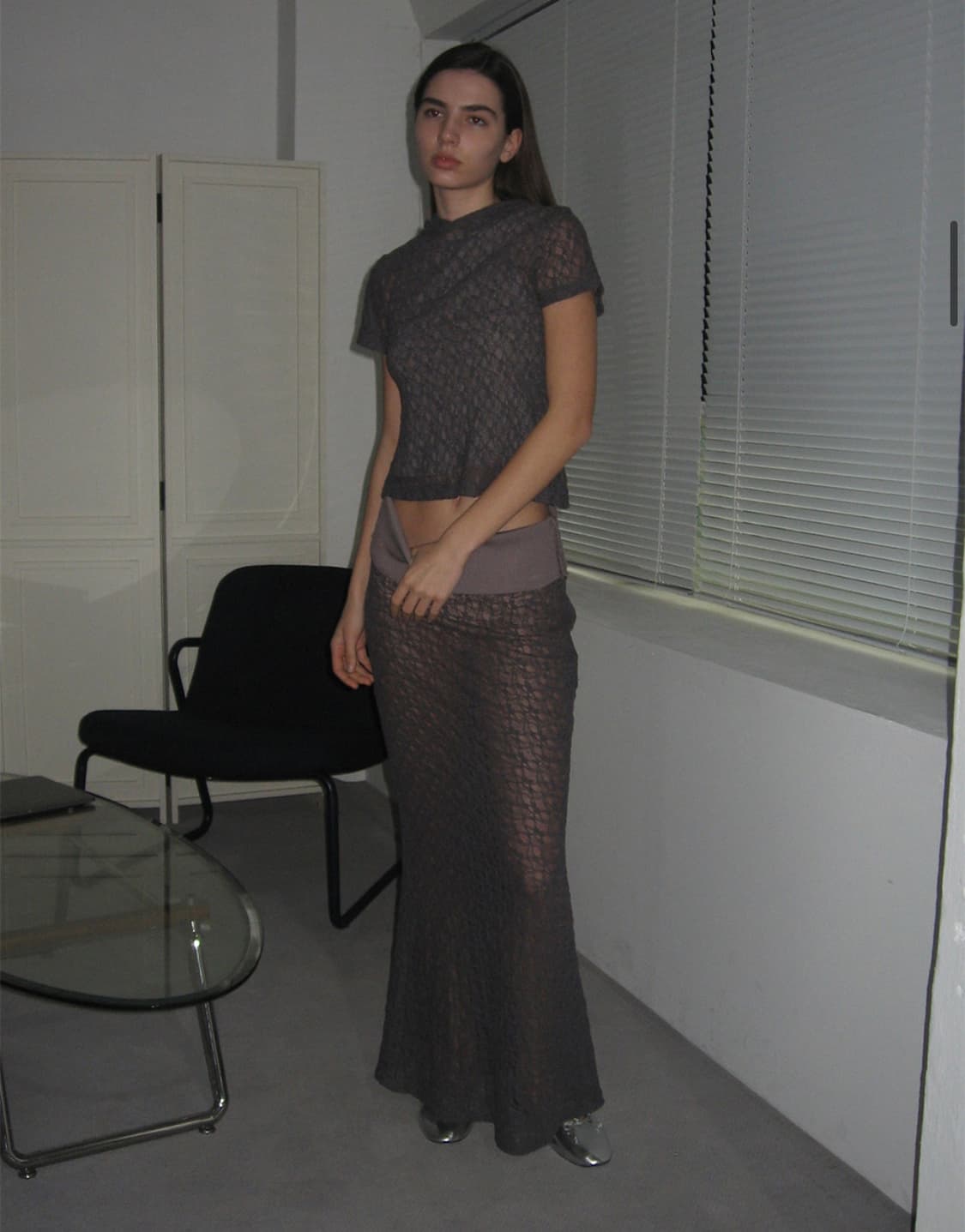 파르티멘토 레이스 스커트 M 상품이미지2