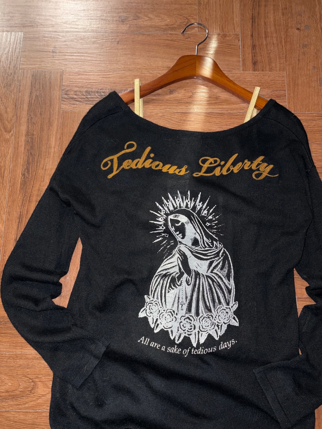 일본빈티지 성모마리아 니트 상품이미지2