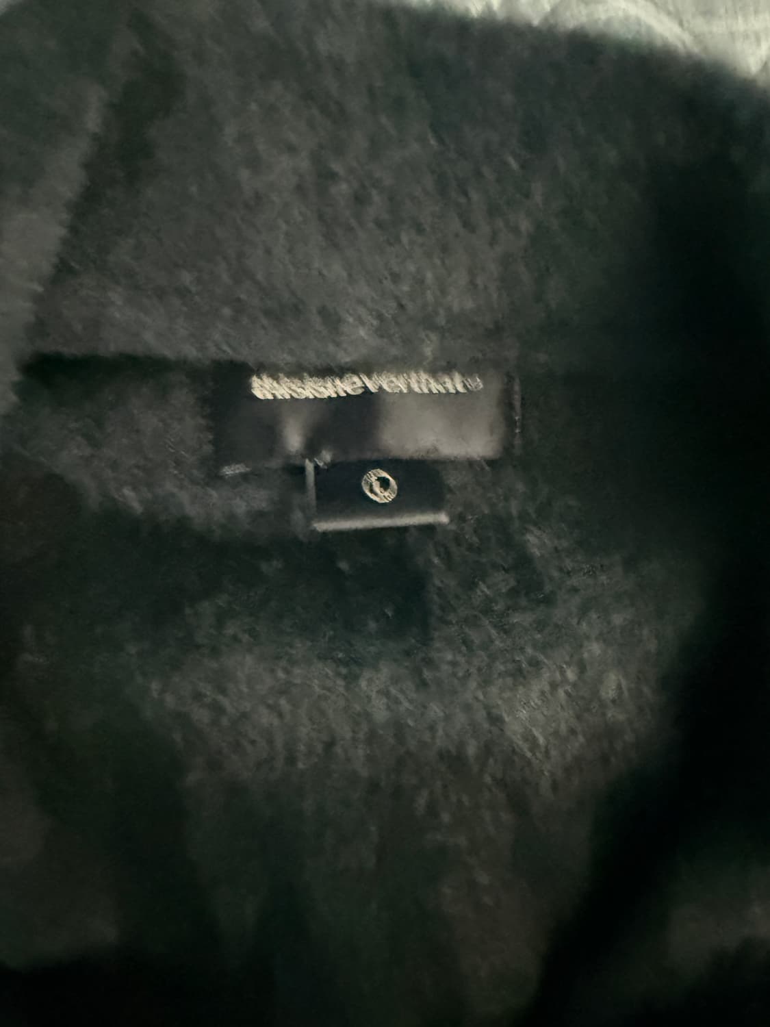 디스이즈네버댓 E/T-Logo Shaggy Polo Navy 상품이미지4