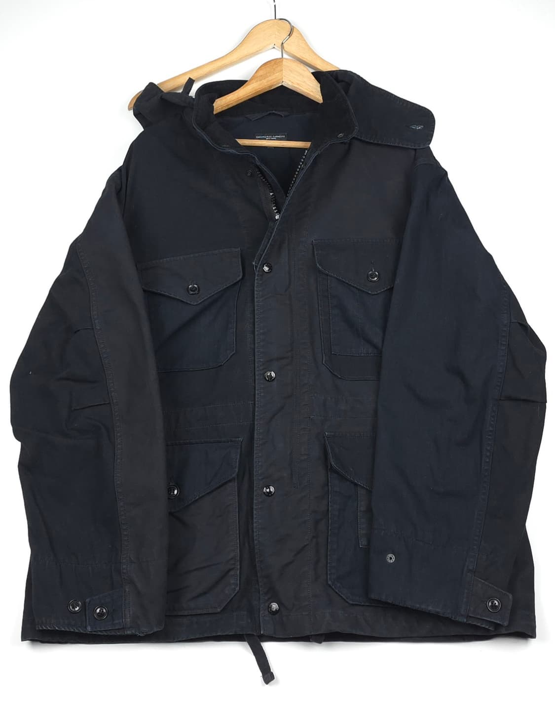 [L] 엔지니어드가먼츠 코튼 필드파카 (블랙/네이비) 상품이미지1