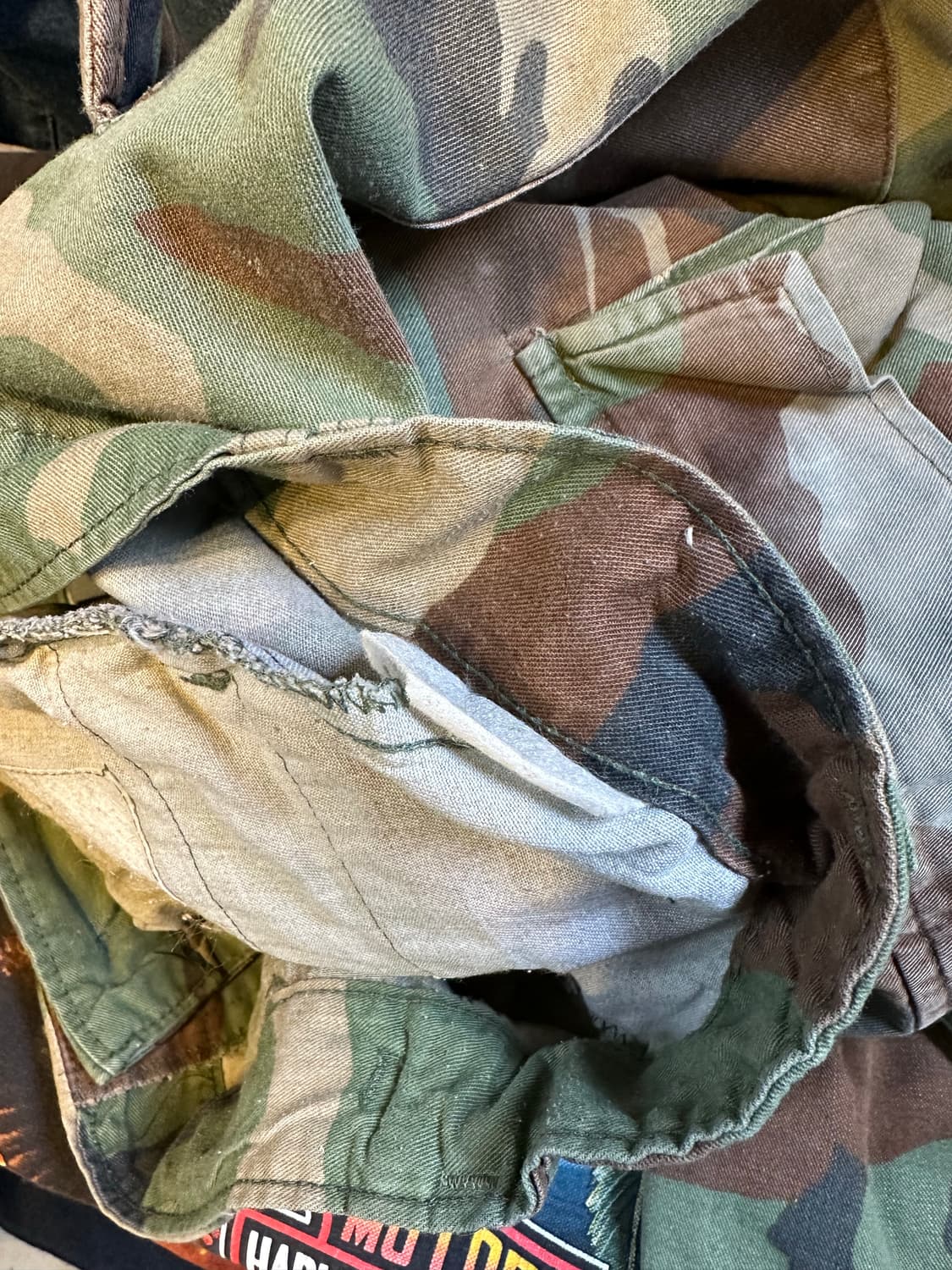 80s Us Army 미군 우드랜드 카모 BDU 팬츠 상품이미지9