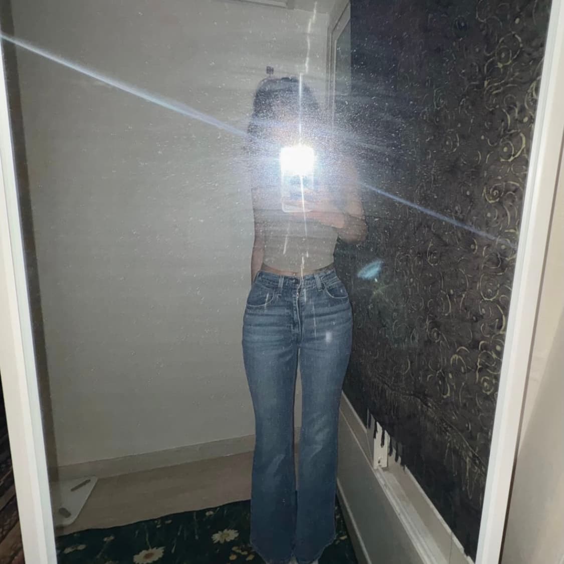 Levi’s 리바이스 70s high flare 하이플레어 데님 팬츠 상품이미지1