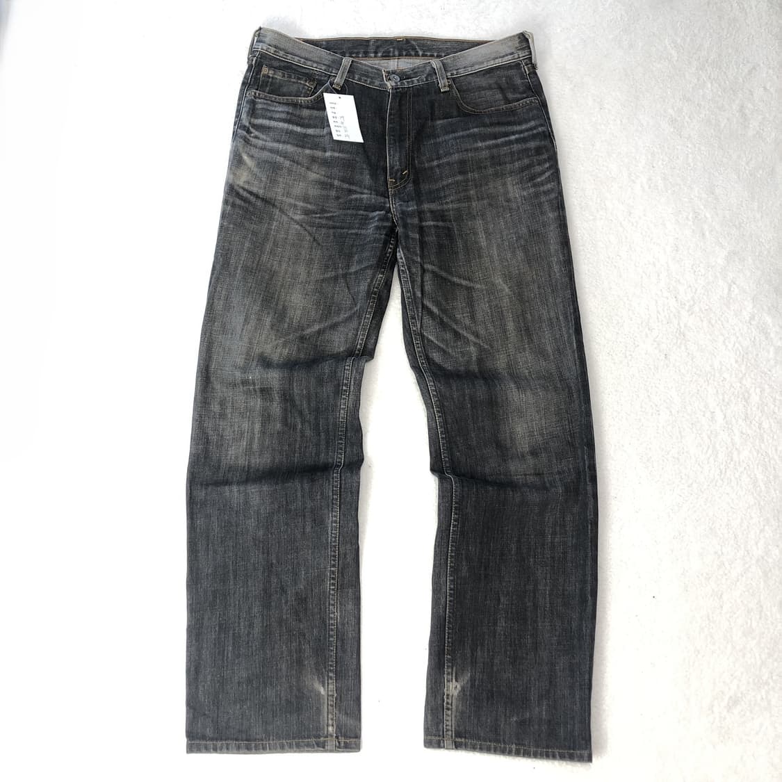 2000s 리바이스 재팬 흑청 데님팬츠  상품이미지1