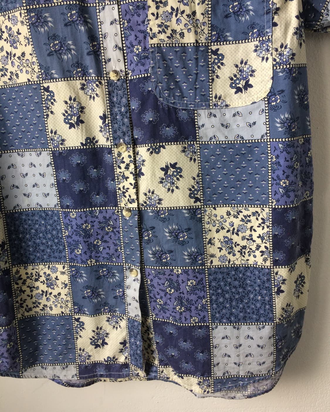 Patch work shirt 상품이미지5