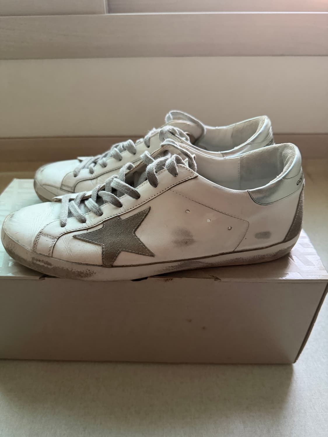 골든구스 슈퍼스타 화이트실버탭 상품이미지3