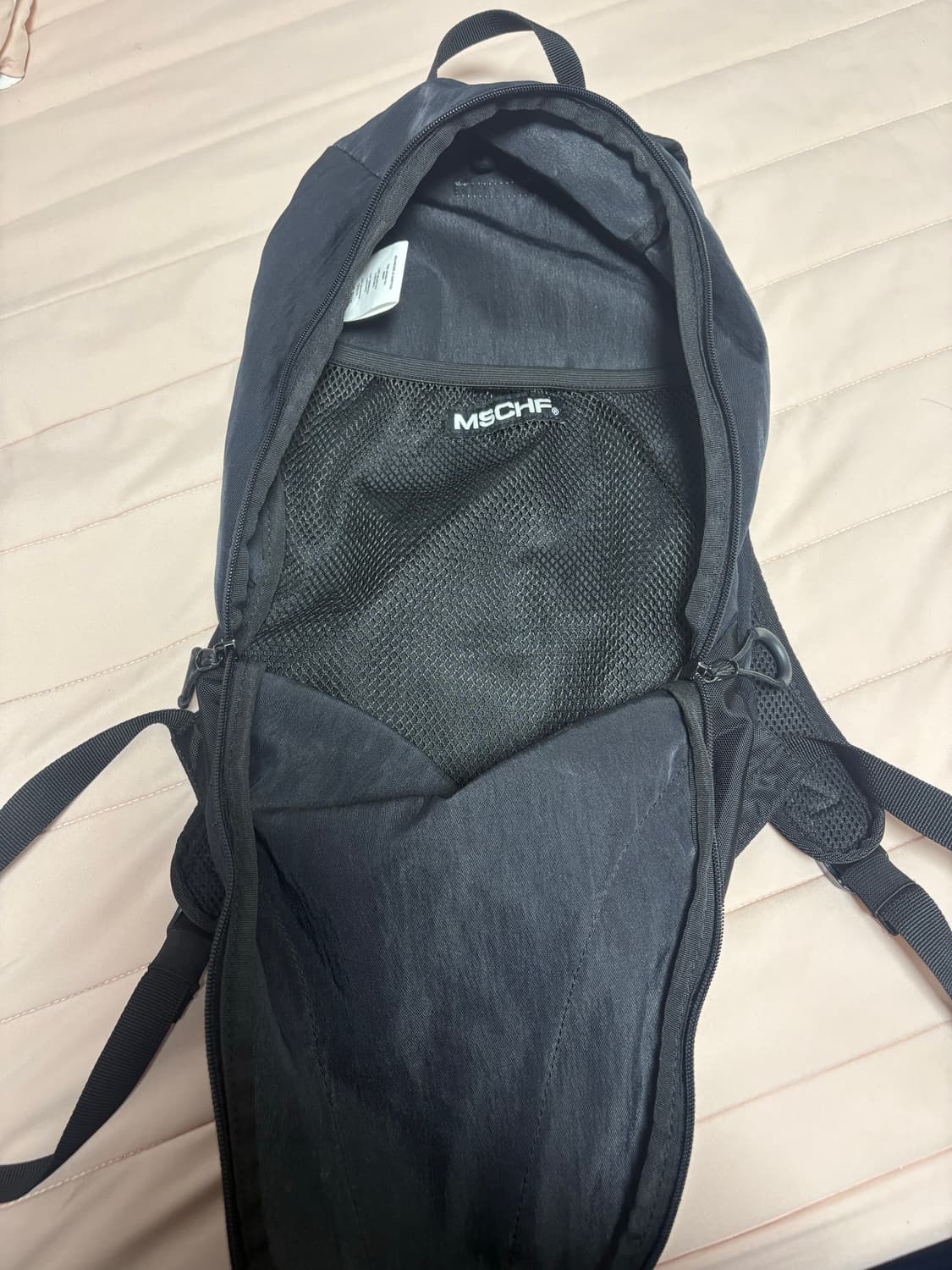 미스치프 롬버스 백팩 블랙 상품이미지4