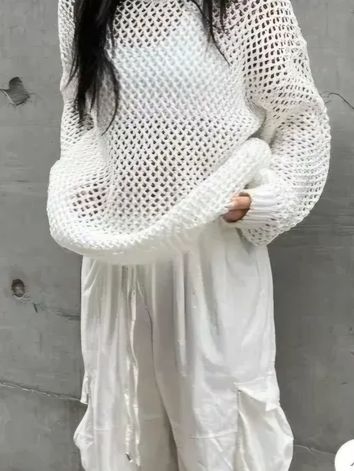 오도어 homme net knit 그물니트 상품이미지1