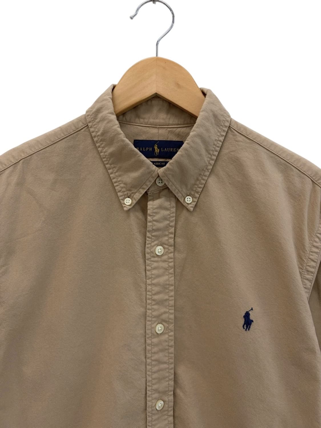 폴로 클래식핏 옥스포드 셔츠 베이지 (L) 상품이미지2