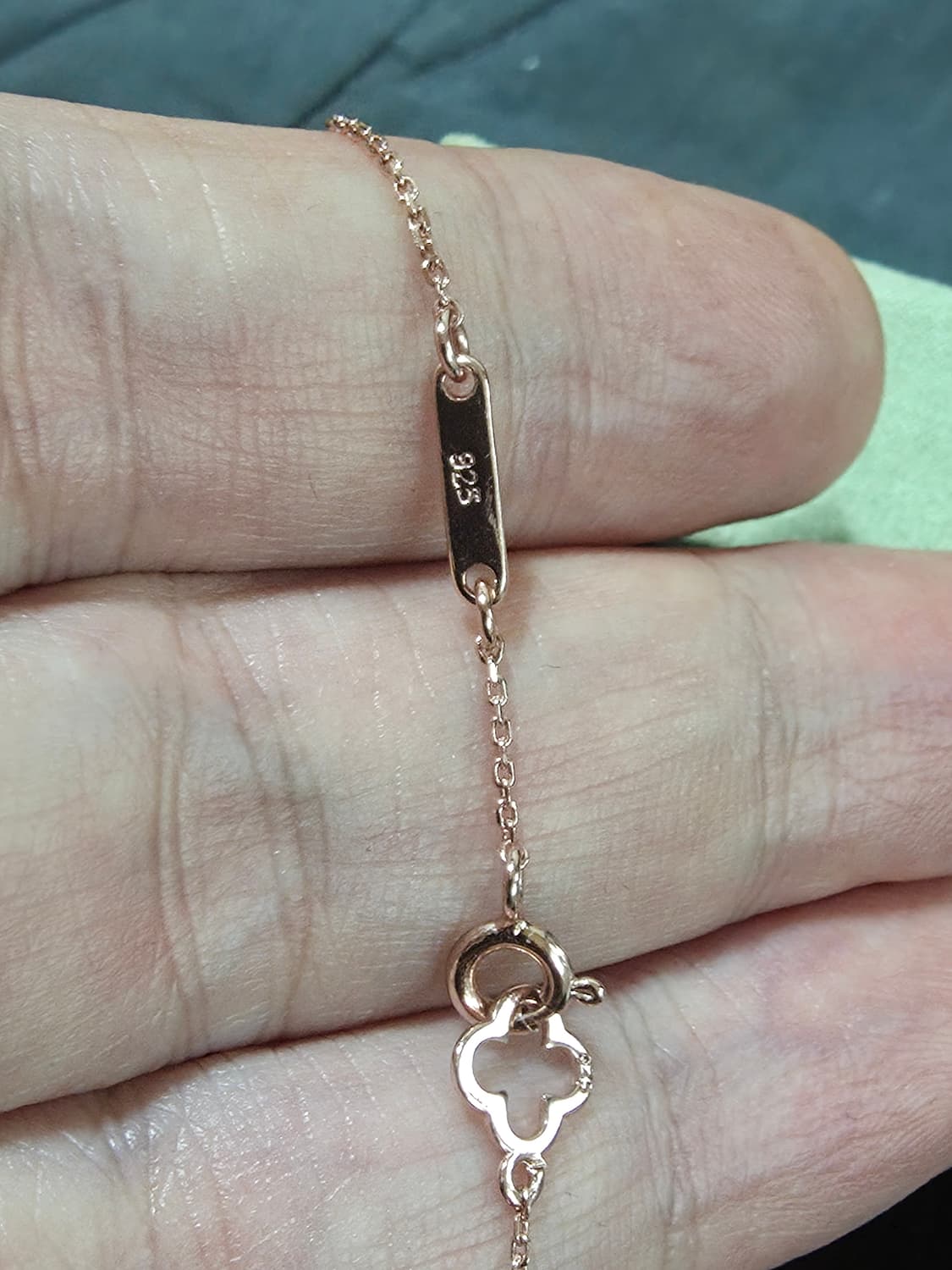 반클리프 핑크자개 목걸이(925) 상품이미지3