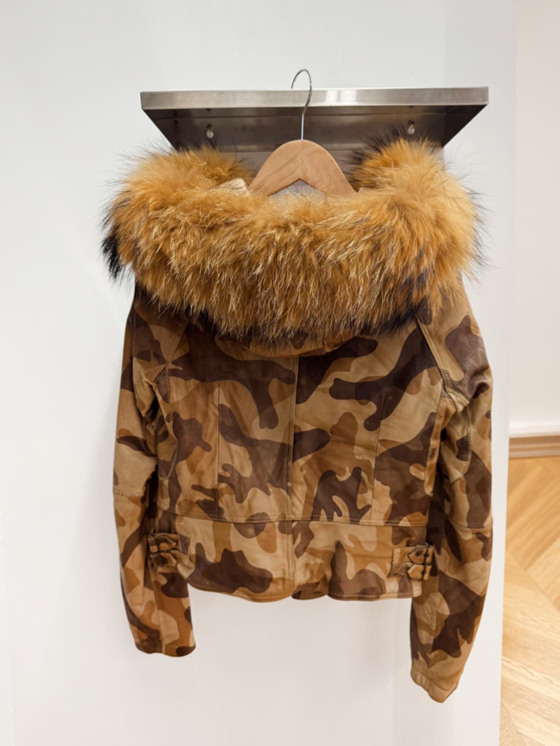 카모플라주 블루종 자켓 상품이미지3