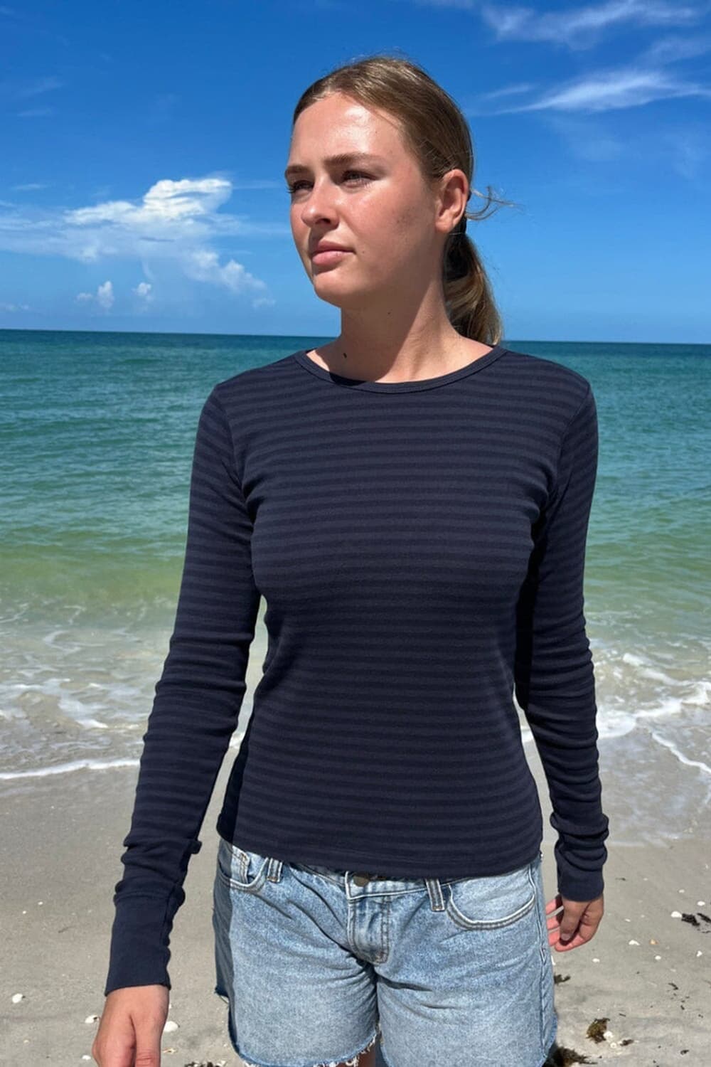 브랜디멜빌 스트라이프 롱슬리브  상품이미지4