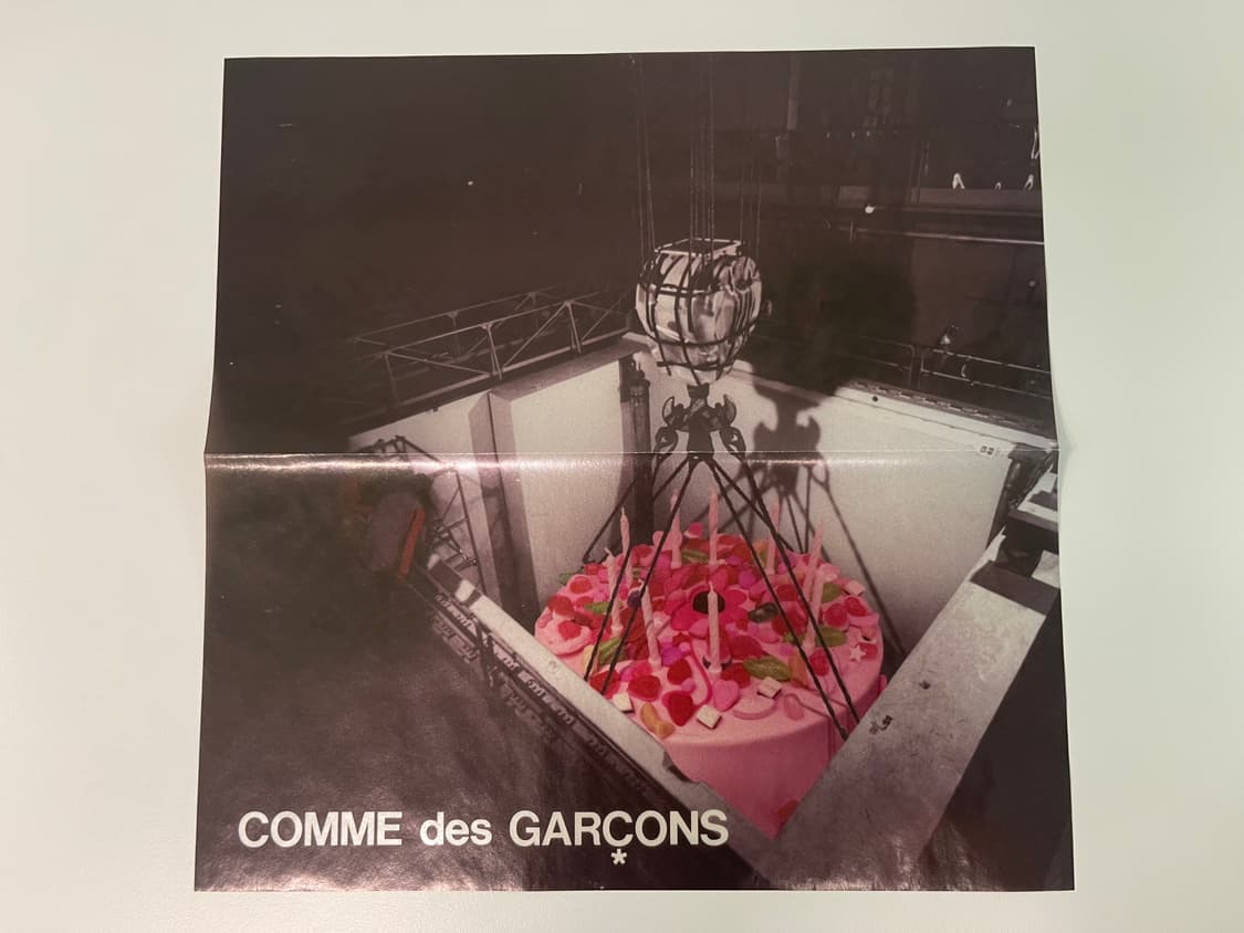 꼼데가르송 COMME des GARCONS 아트 포토 AD1996 상품이미지3