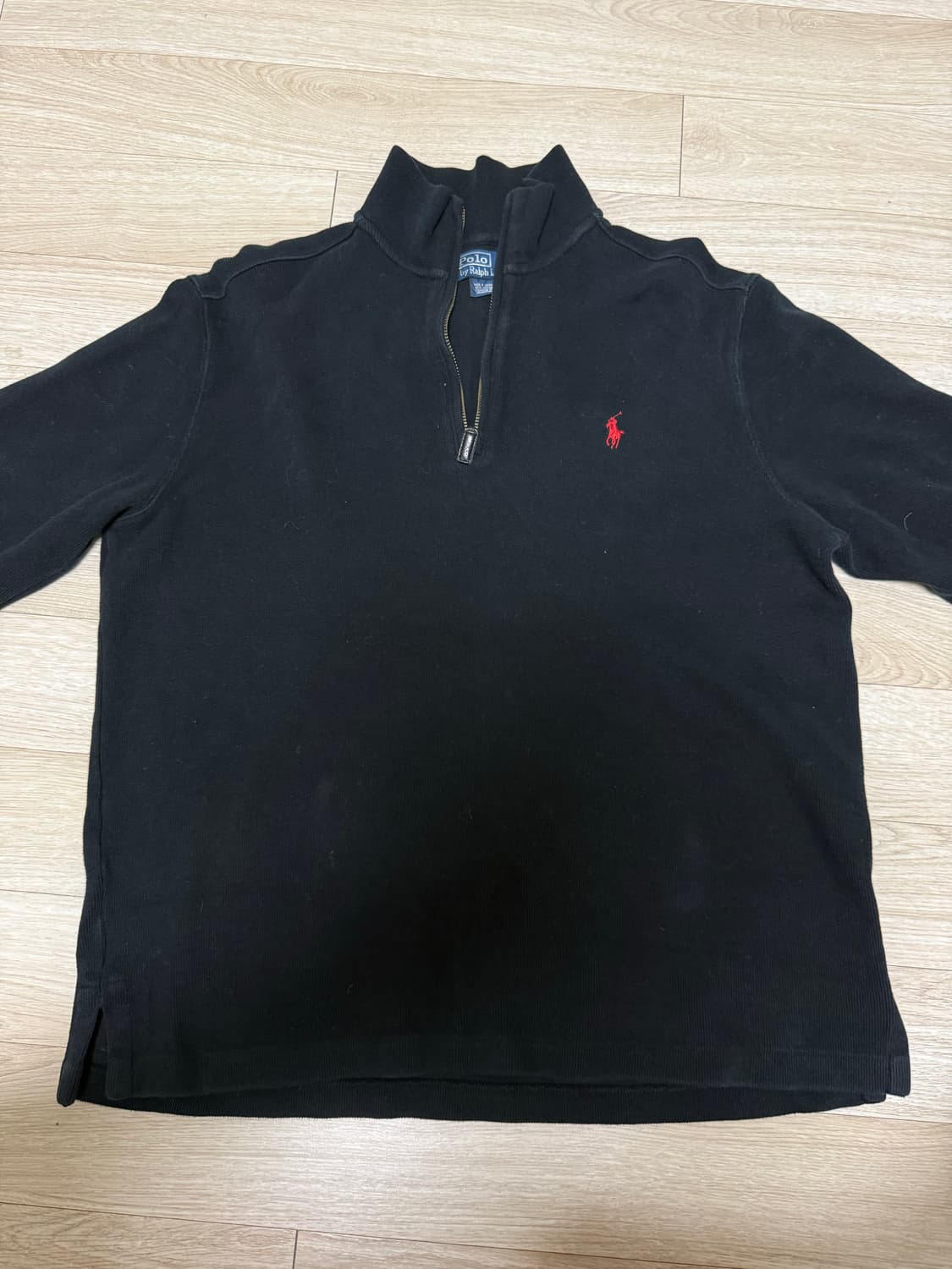폴로 랄프로렌 블랙 하프집업 반집업 m 100 상품이미지2