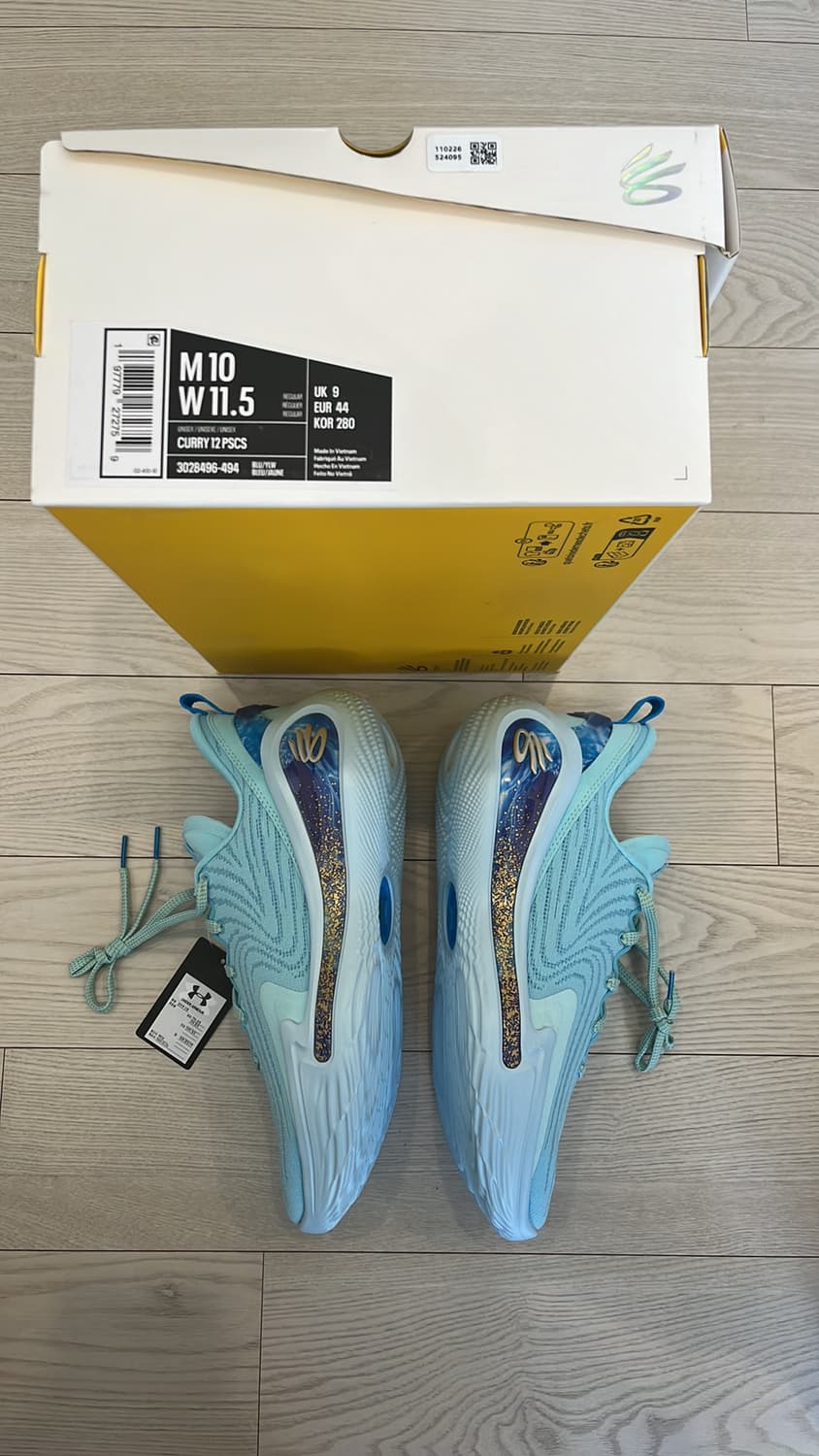 커리 12 스트림 화이트 새재품 상품이미지2