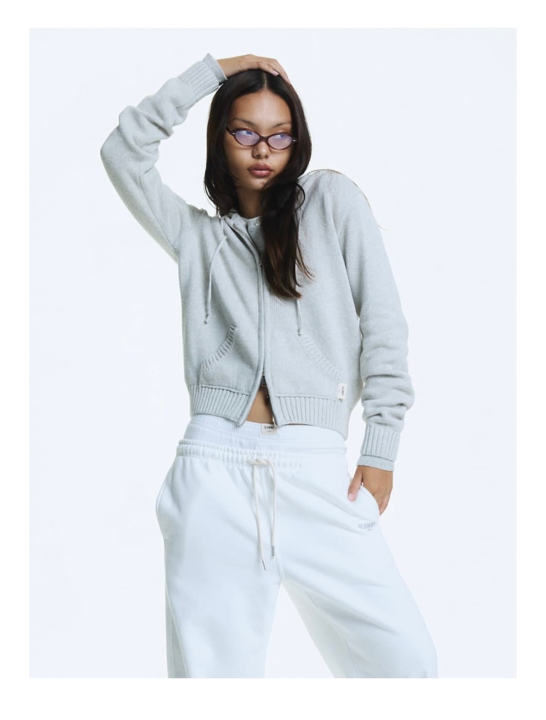 [새상품] 글로니 니트 집업  상품이미지1