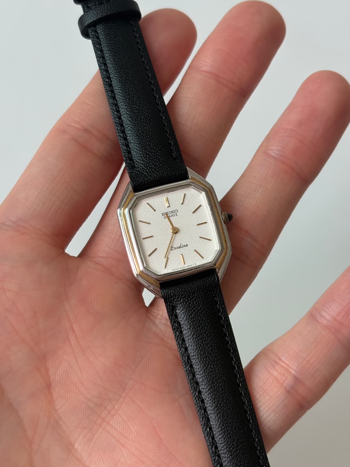 1980s Exceline Combi Tank Ladies Quartz 상품이미지1