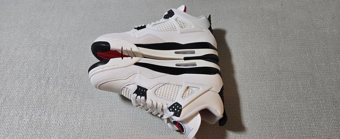 나이키 조던4 레트로 OG 화이트 285사이즈  상품이미지4