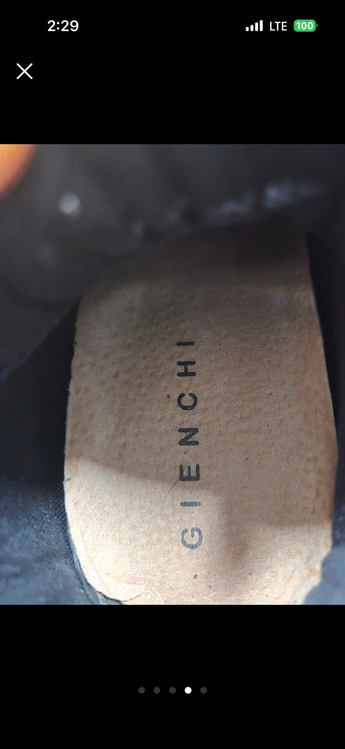 지엔치 카모 스터드 하이탑 스니커즈  230 상품이미지4