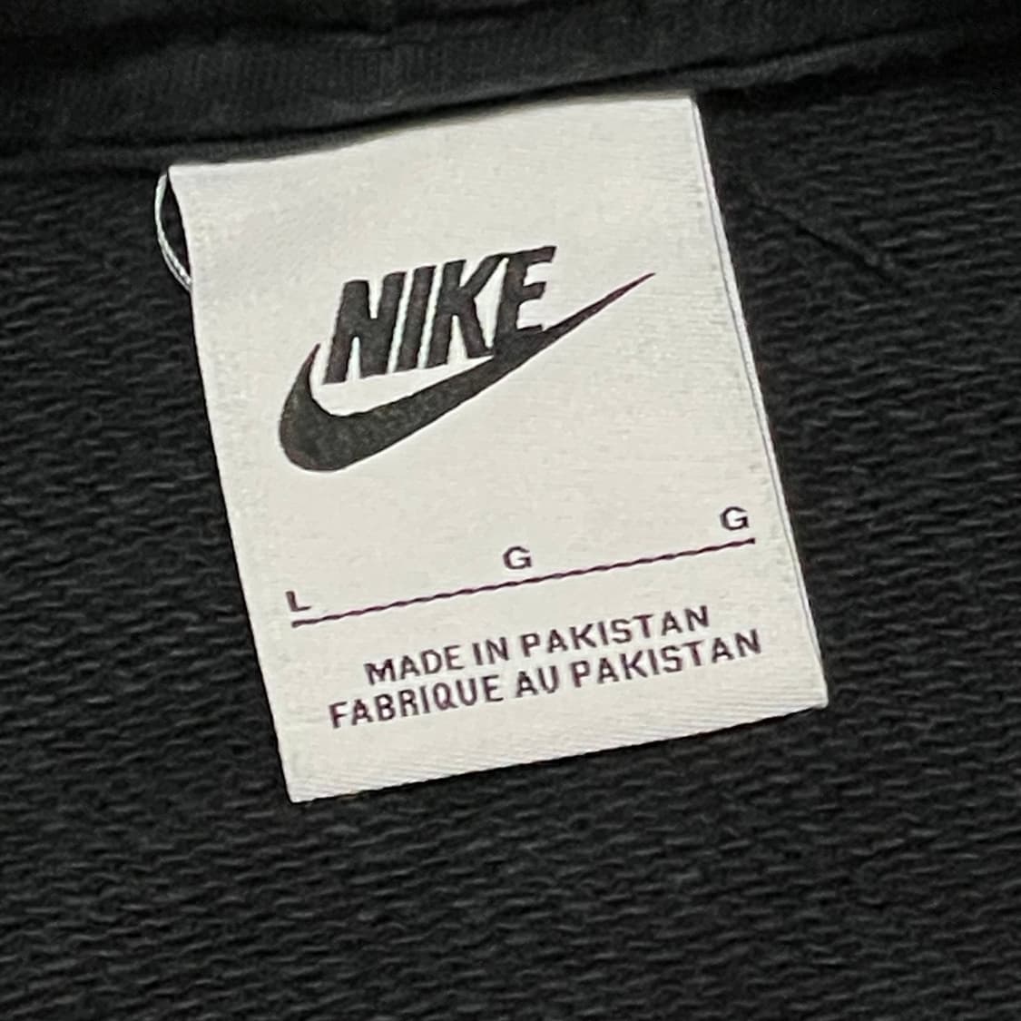 [L] 나이키 빅스우시 후드 하프집업 블랙 상품이미지2