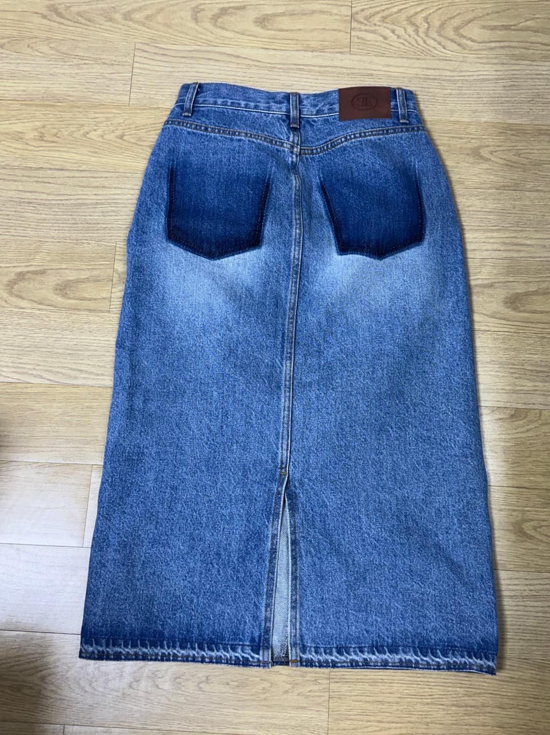 시엔느 위노나 데님 스커트 블루 S 상품이미지5