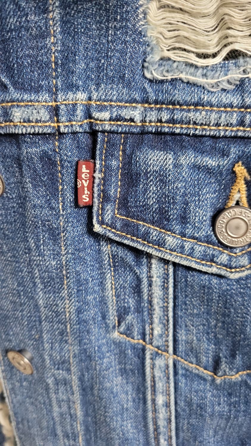 리바이스  여성  청자켓-S사이즈 상품이미지6