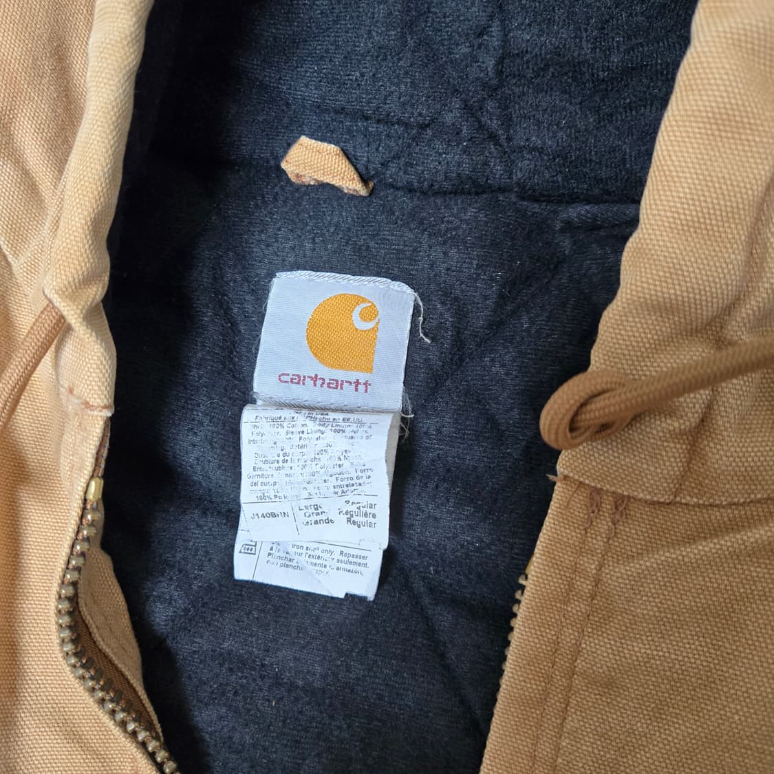 L) 칼하트 J140 덕 액티브 후드자켓 상품이미지2