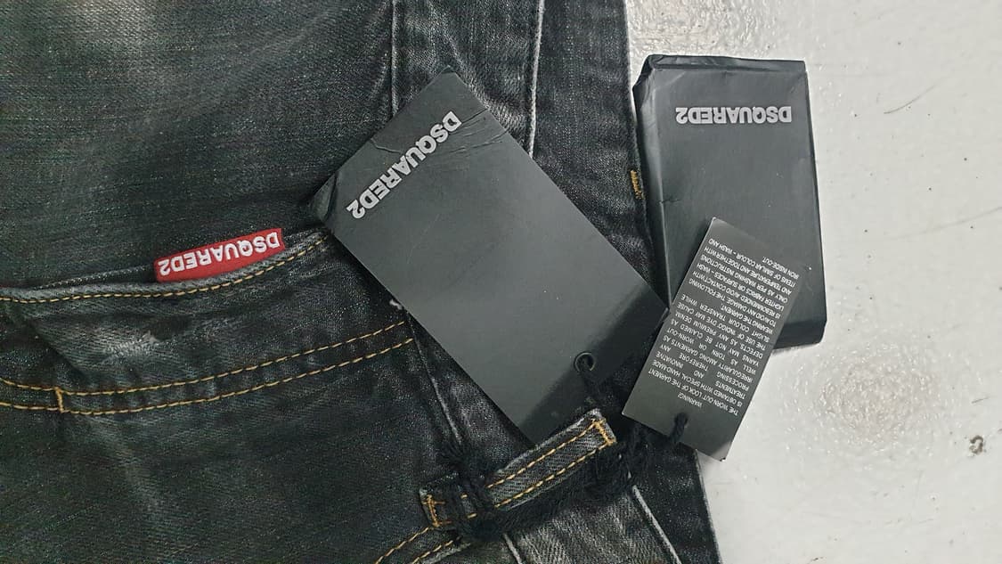 새것 디스퀘어드2 남성 데미지 워싱 청바지 46 상품이미지3