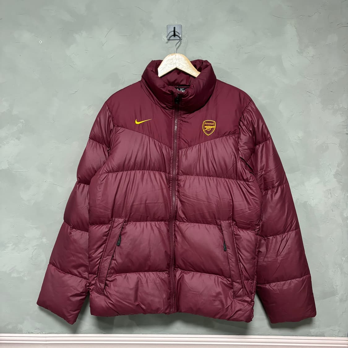 나이키 스우시 아스날 패딩 버건디 상품이미지1