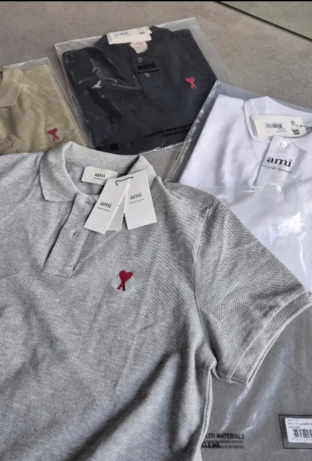 🔥[새상품/정품]🔥 아미 PK 카라 코튼 반팔티 3color 상품이미지2