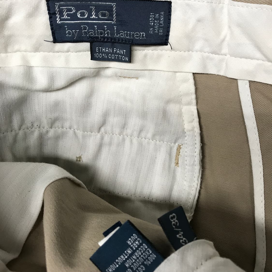 폴로 랄프로렌 베이지 치노 팬츠 34/30 상품이미지6
