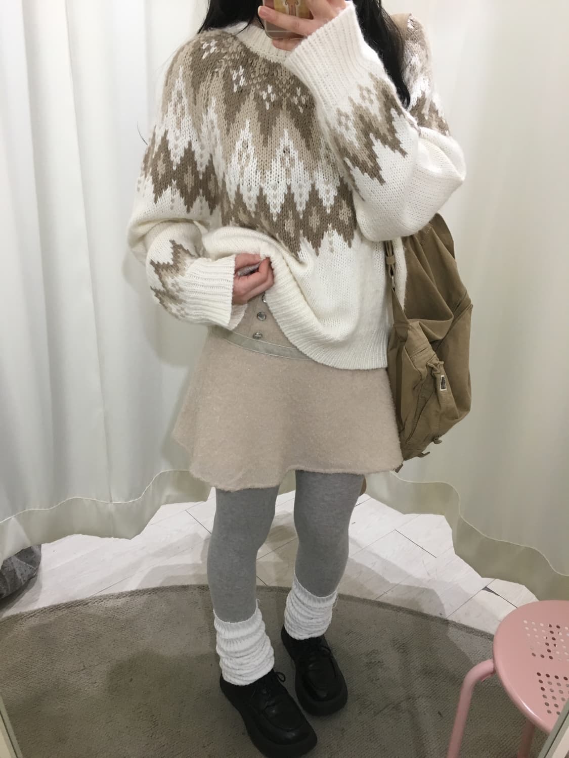 apuweiser-riche tweed skirt 상품이미지4