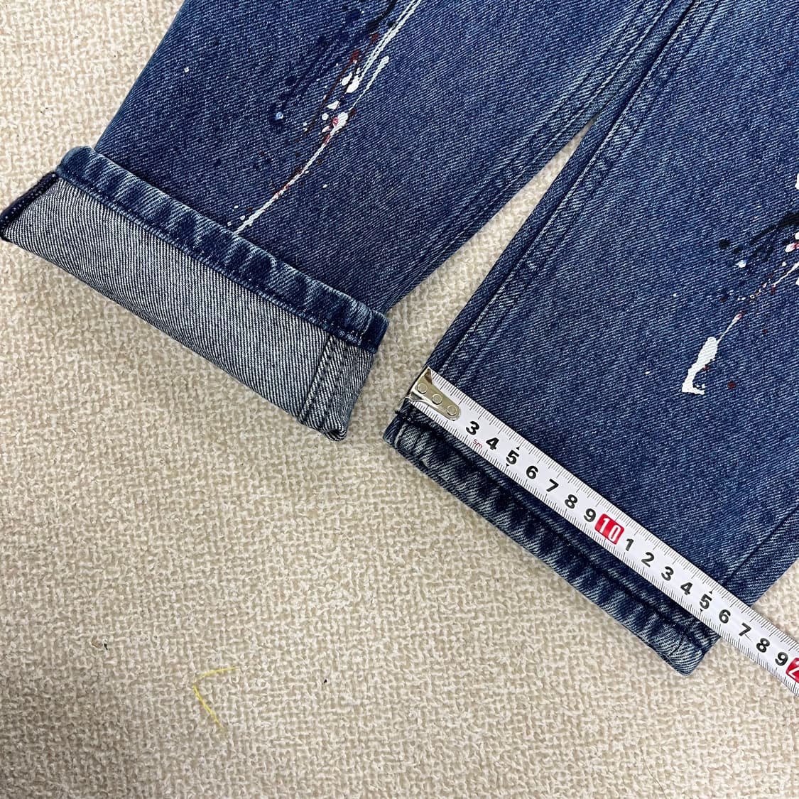 30 타미힐피거 페인팅 데님 청바지 0129M2 상품이미지7