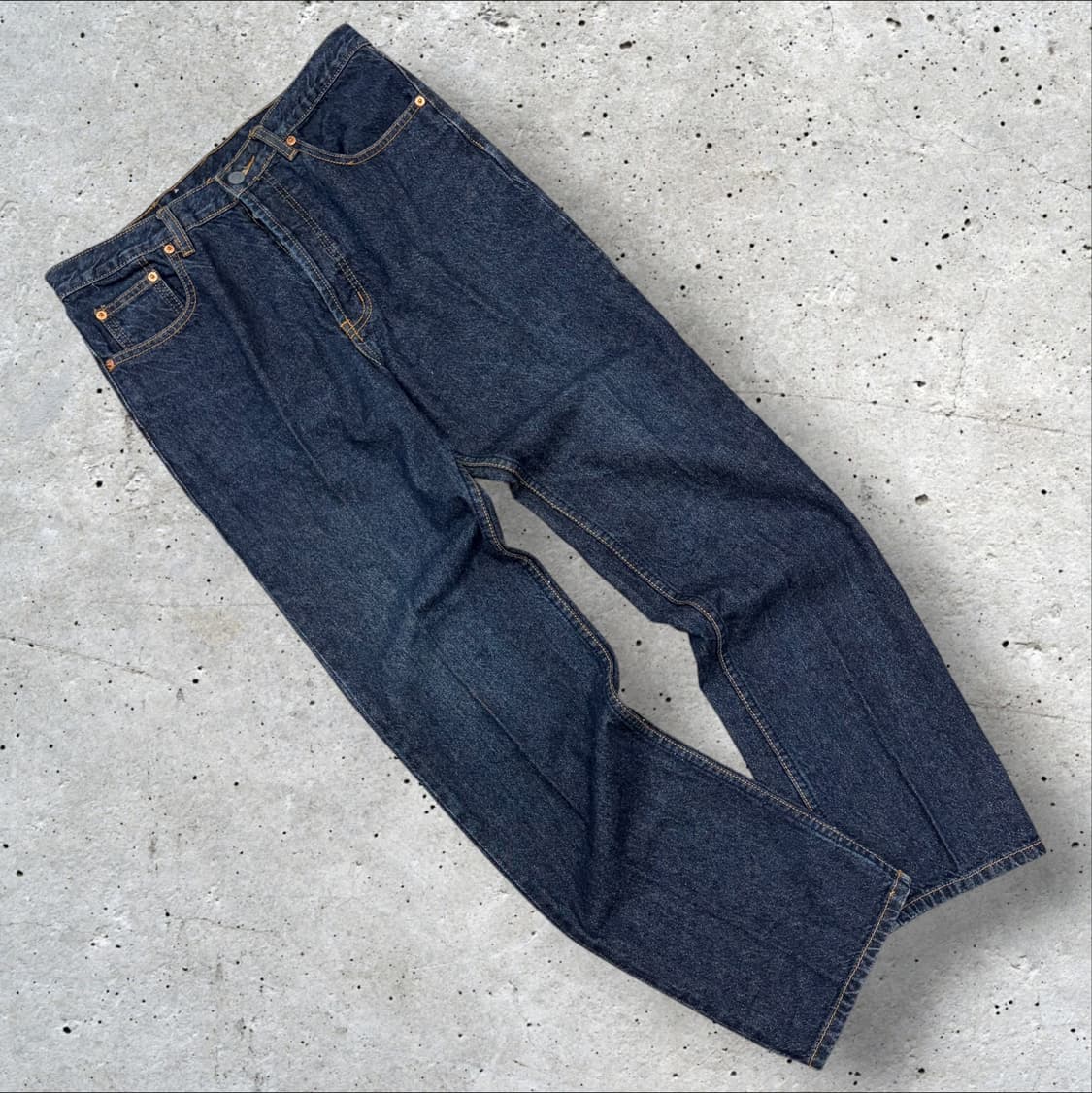 [34x32] 90s 리바이스 501 USA 데님 팬츠 청바지 D446 상품이미지2
