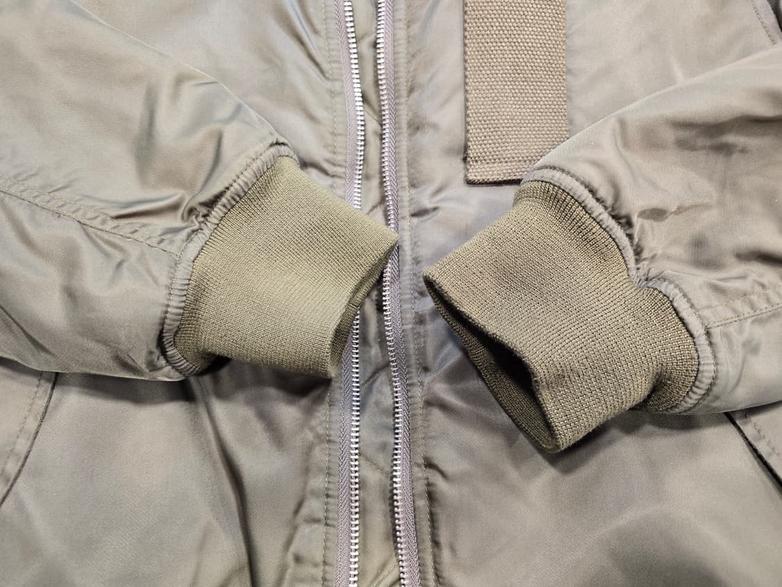 젠틀 ma-1 항공 점퍼 패딩점퍼 카키색 100 상품이미지6