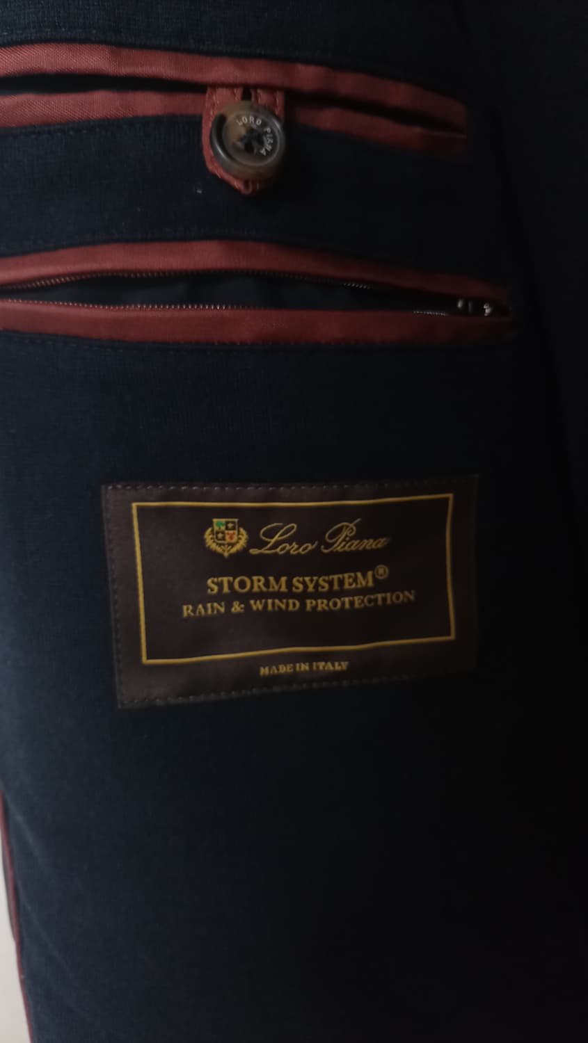 정품 로로피아나 스톰 시스템 캐시미어 트래벨러 필드 자켓 상품이미지6