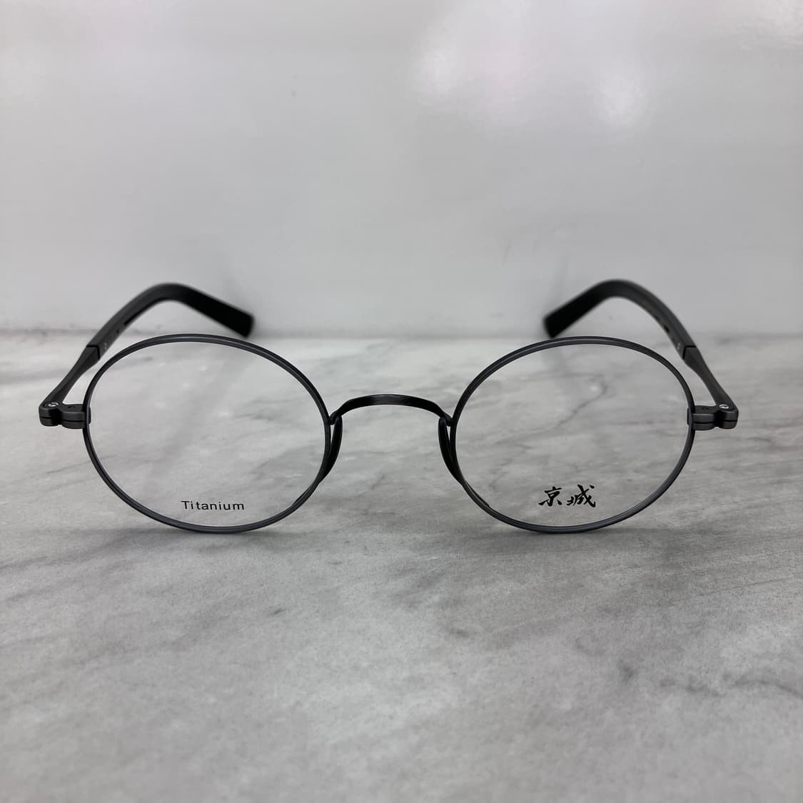 C29 경성 京城 어제1884 빈티지 실버 라운드 메탈테 안경 상품이미지6