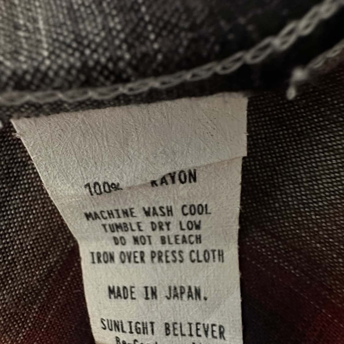 SUNLIGHT BELIEVER japan made shirt 상품이미지4