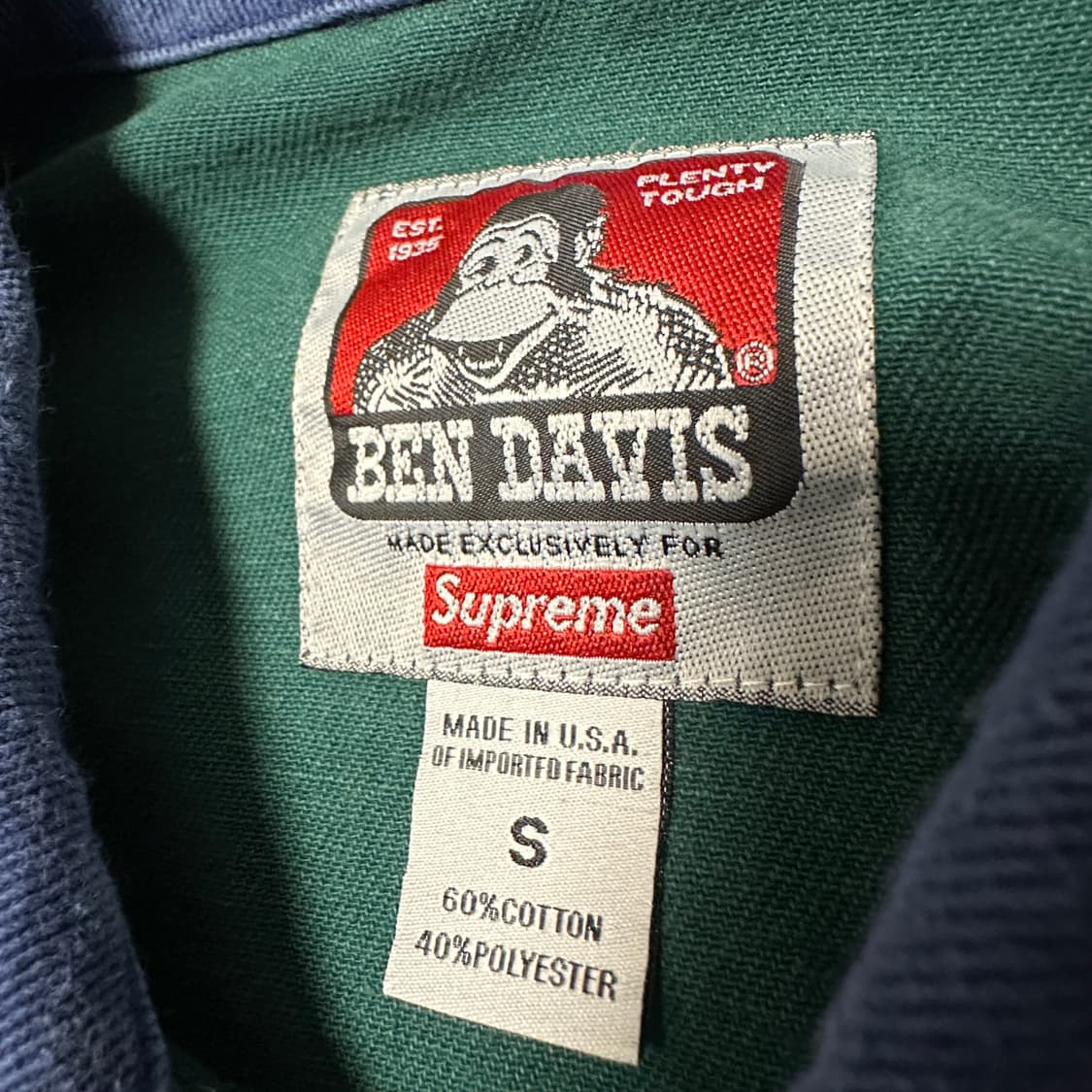 SUPREME X BEN DAVIS usa made chore coat 상품이미지4