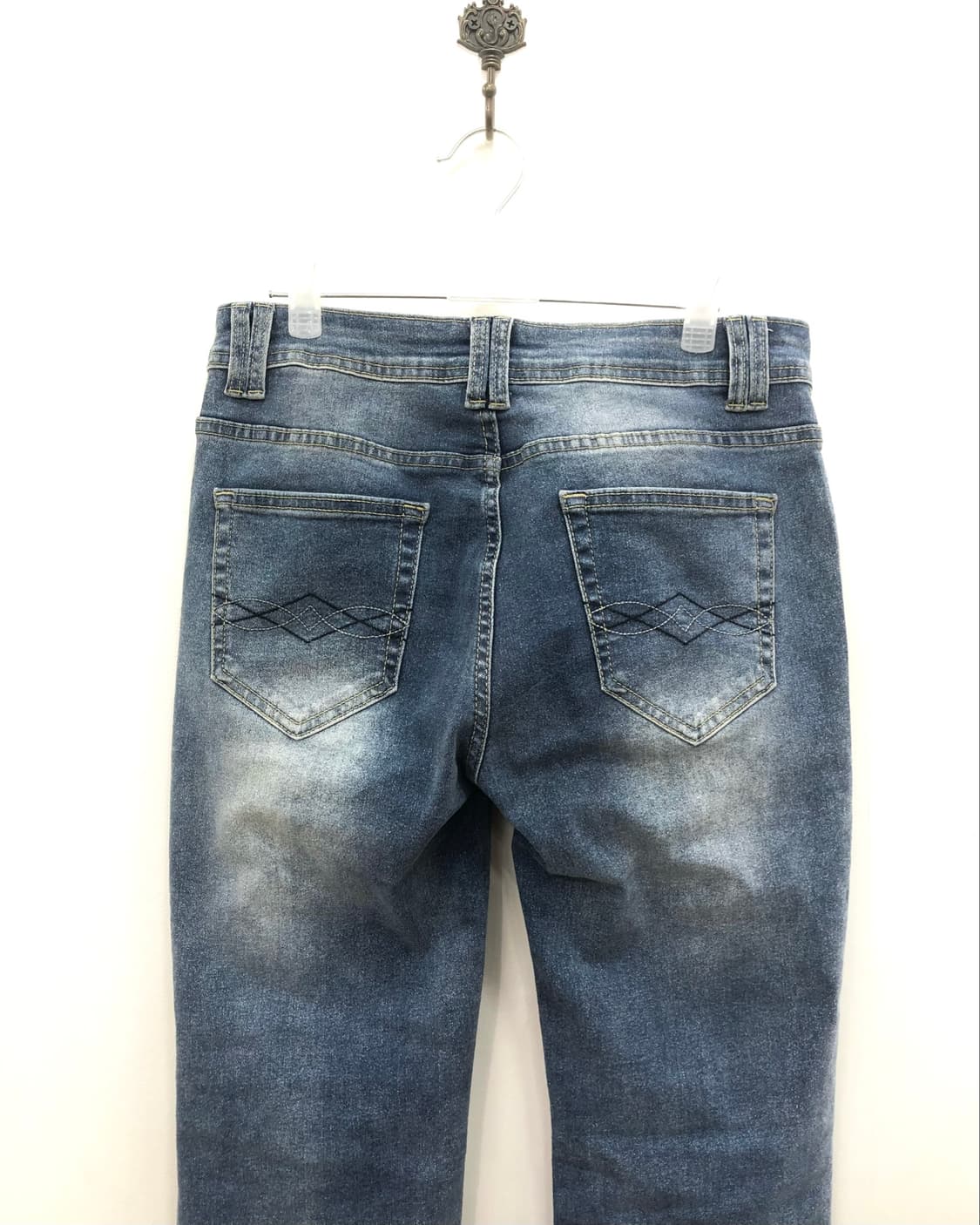 cubic embroidered bootcut denim jeans 상품이미지7