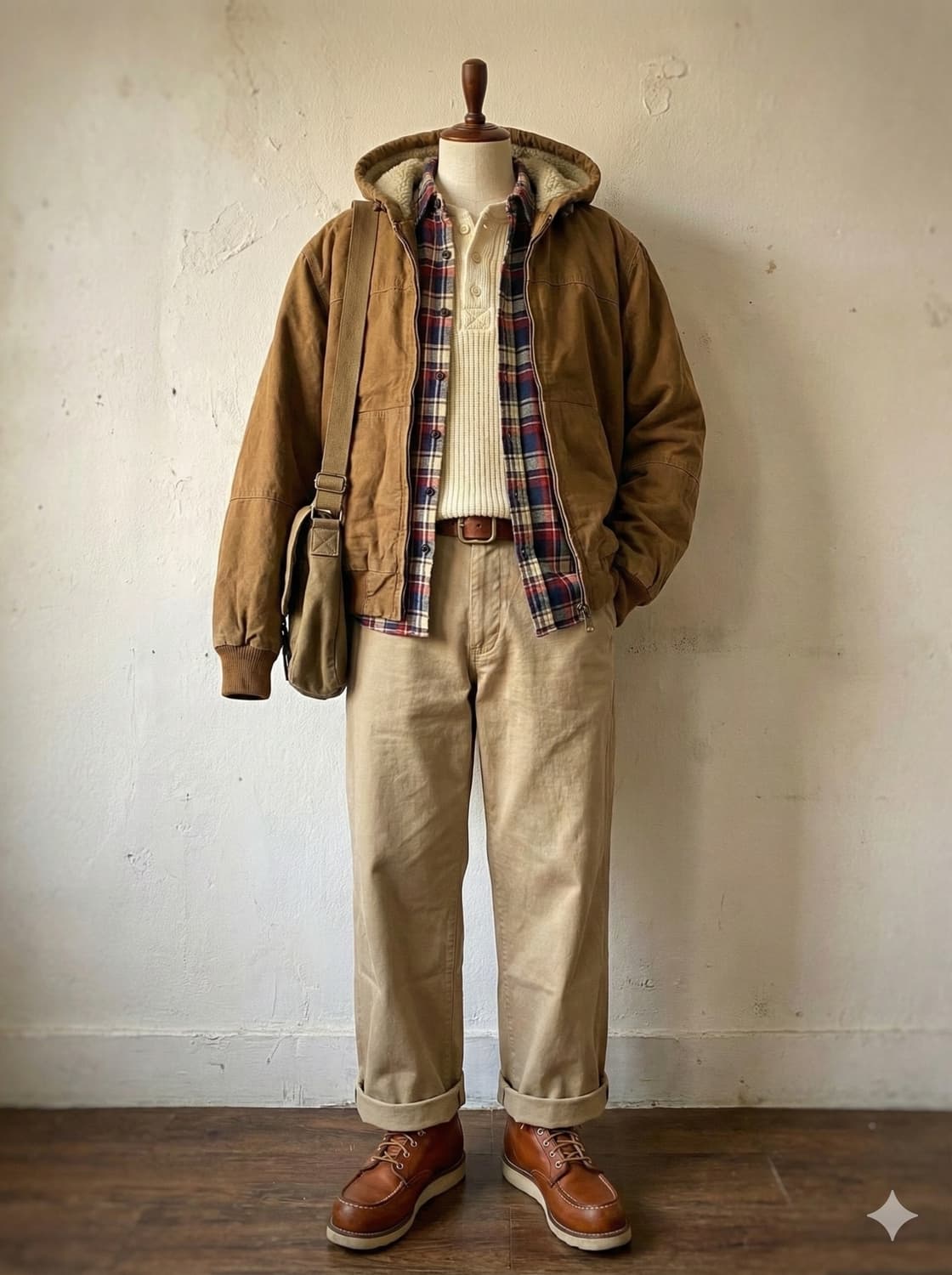 셰르파 라이닝 워크 자켓 상품이미지3